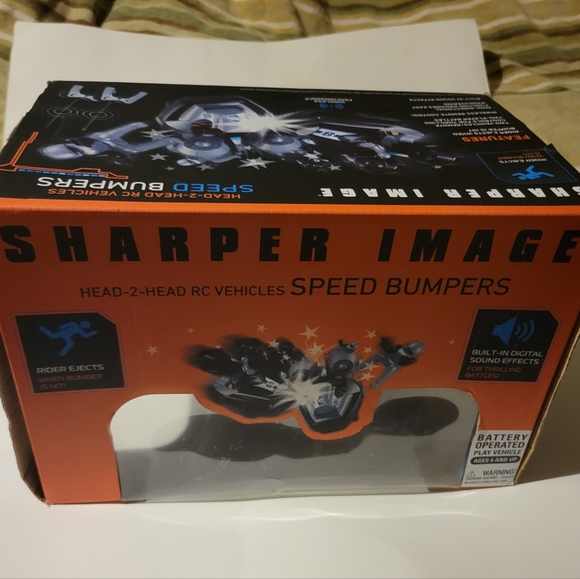 Sharper Image Remote Control Bumper Cars - Picture 1 of 11